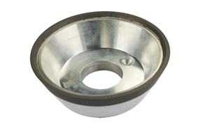 Slotted grinding wheel