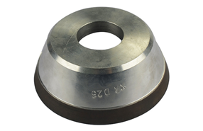 Slotted grinding wheel