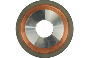 Slotted grinding wheel