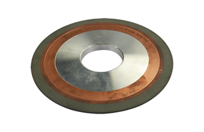 Slotted grinding wheel