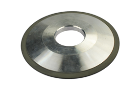 Slotted grinding wheel