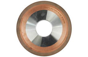 Slotted grinding wheel