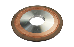 Slotted grinding wheel